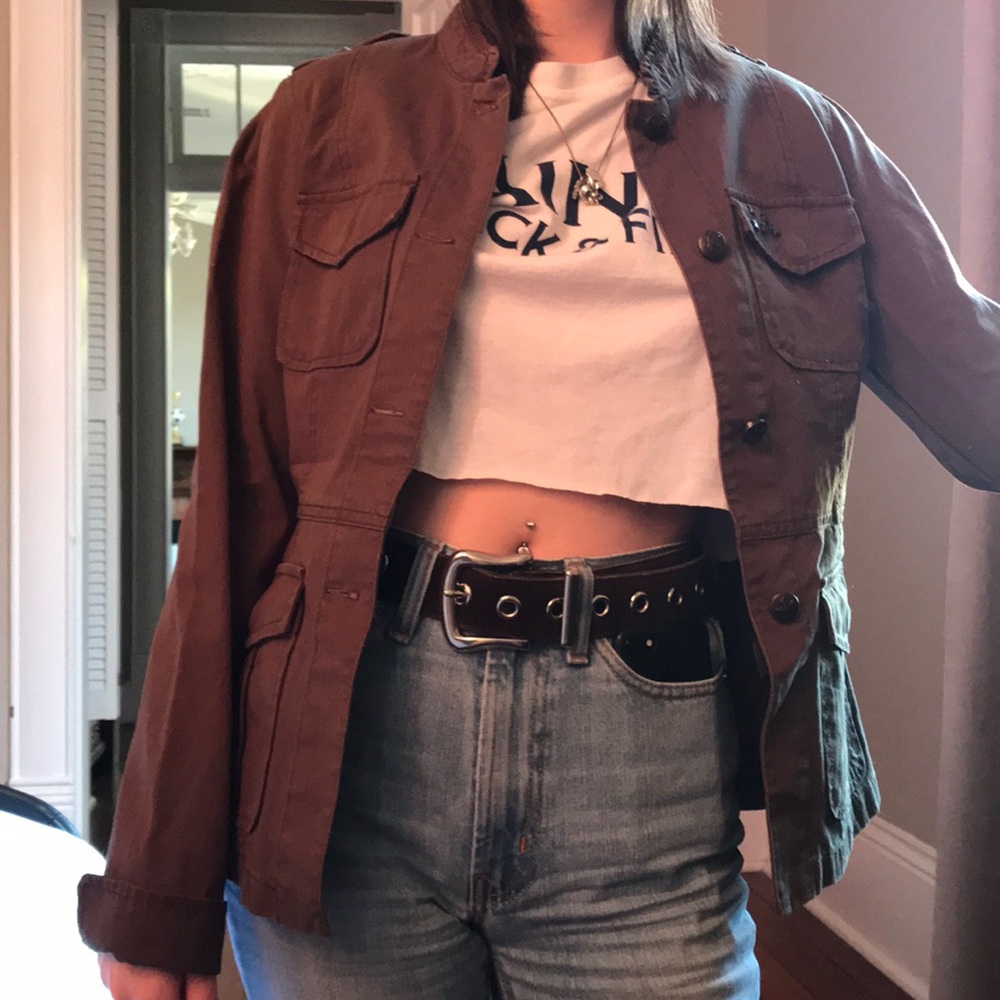 over-sized utility jacket